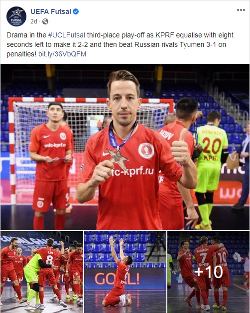 UEFA Futsal Facebook