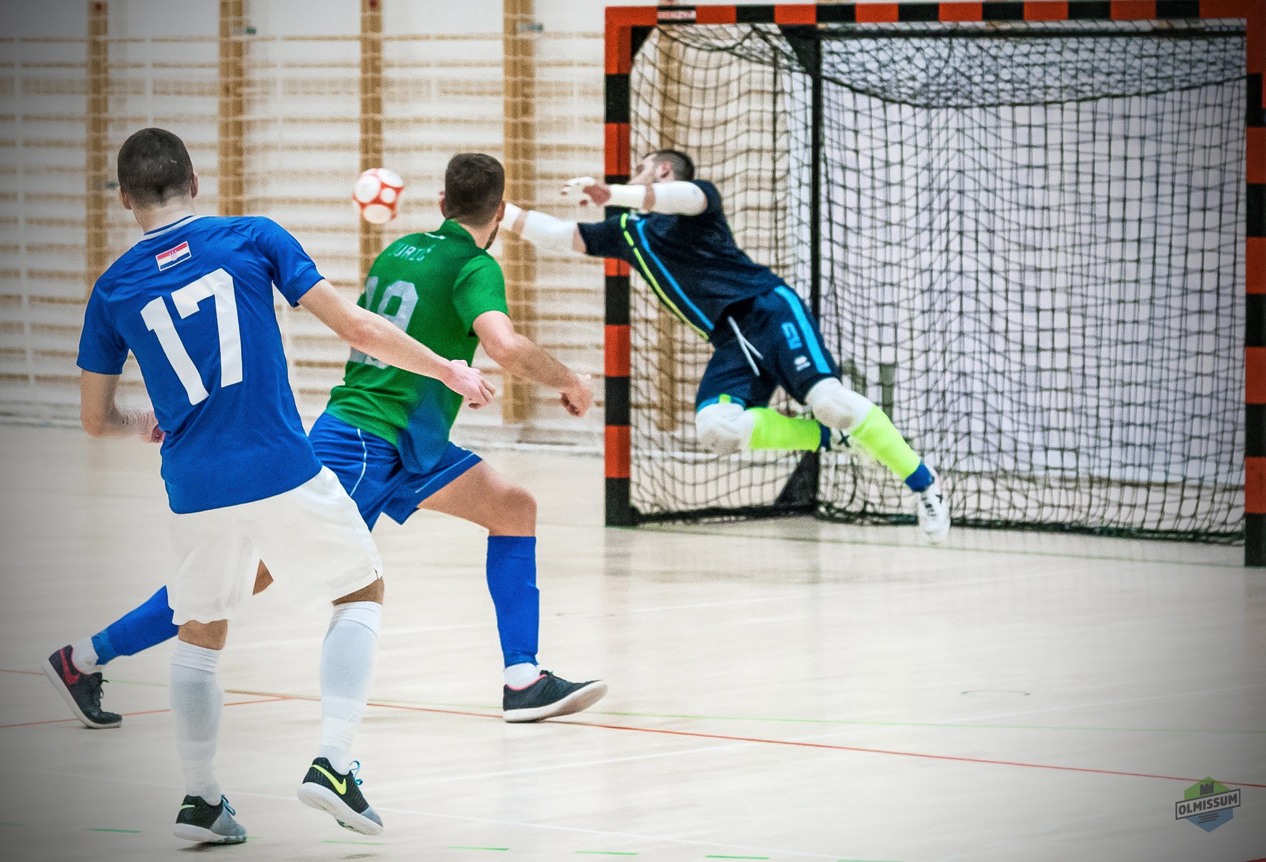 Žarko Luketin - futsal goalkeeper Olmissum